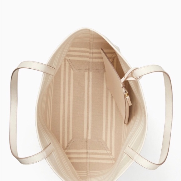 Nwt Kate Spade Tote Mya Striped Reversible* - Picture 6 of 6